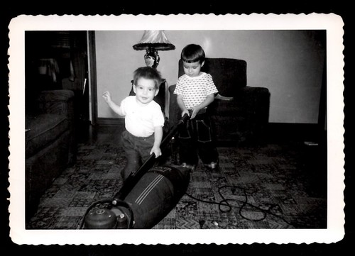 Old vintage photograph cute - old,