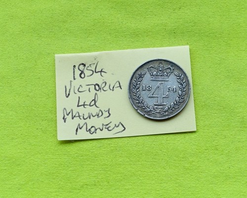 1854 four pence silver - pence,