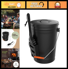 4.75-Gallon Metal Ash Bucket