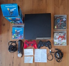 Play Station 3 Console, PS3 Move Starter Pack & camera, 2 controllers, 2 games