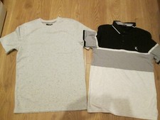 2 Mens shorts sleeve T shirt