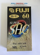 Fuji super shg vhs blank - fuji, e-60