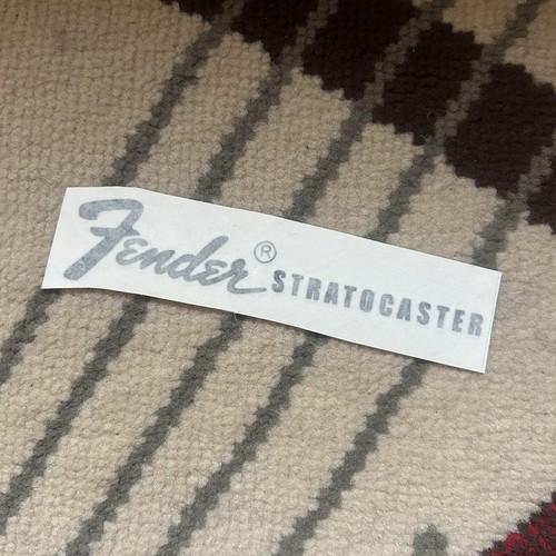 Guitar fender decal - guitar,