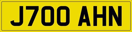 Joanne number plate private - joanne,