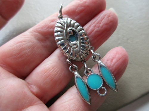 Vintage silver tone large - vintage,