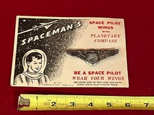 NOS VINTAGE SPACEMAN'S SPACE