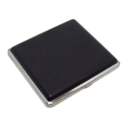 Black leather cigar - black,