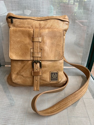 Belstaff leather shoulder bag - leather,