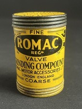 ROMAC VINTAGE VALVE GRINDING