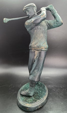 Old Solid Bronze Statue Metal