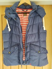 Joules padded and hooded gilet