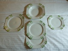Vintage art deco plates -