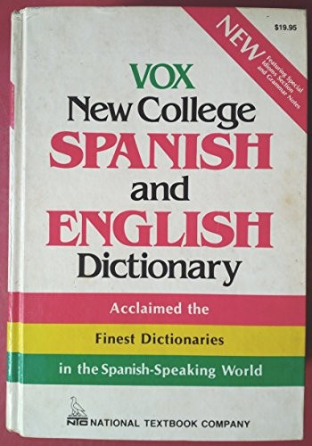 Vox new college spanish and - spanish,