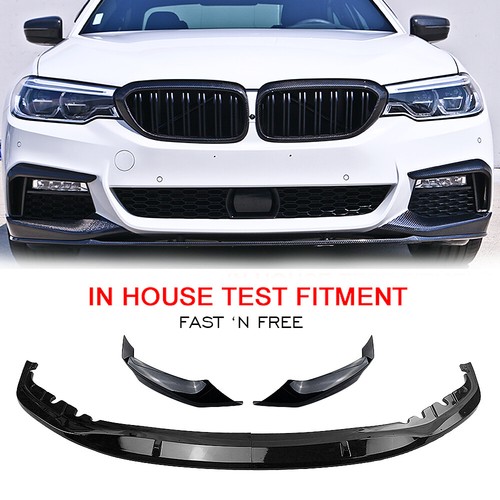Gloss black car bumper - car, front