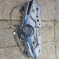 RENAULT CLIO MK4 2016 FRONT BUMPER TOP RADIATOR GRILLE + EMBLEM BADGE 628101467R