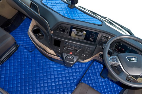Truck eco leather floor - truck,