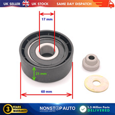 Fan Belt Tensioner Pulley V Ribbed Belt Idler For CITROEN Jumpy I 9637024080