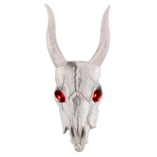 Halloween goats skull - halloween, with
