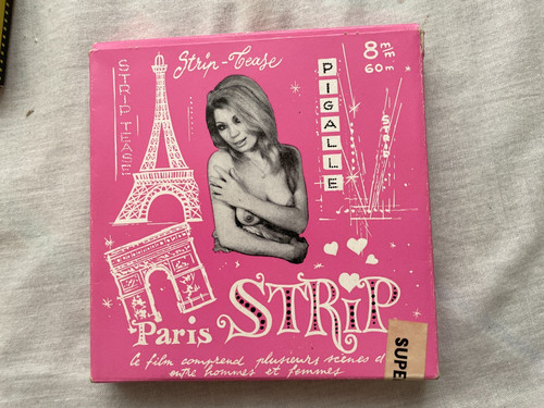 1950s super film - film, paris
