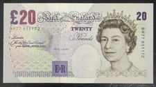 Old Twenty £20 Pound Note