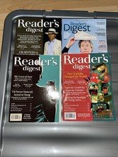 4x Readers Digest Magazines 2014/ 2015
