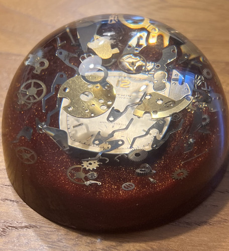Paperweight dis assembled - paperweight-, dis-assembled