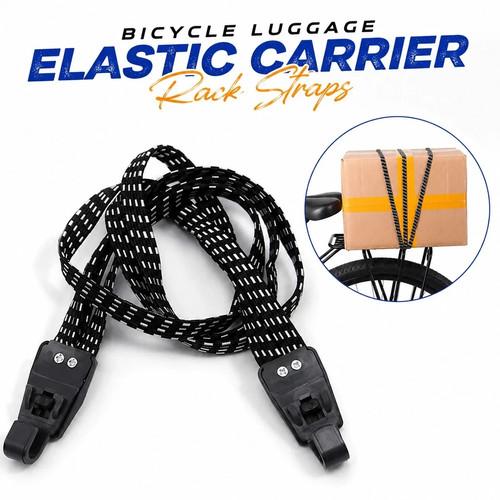 Bicycle luggage rack straps - bicycle,
