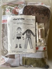 Clothkits Style 558 complete unused vintage boy rag doll kit 1970's  Not Reprint