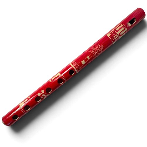 Handmade peruvian bamboo flute - bamboo,