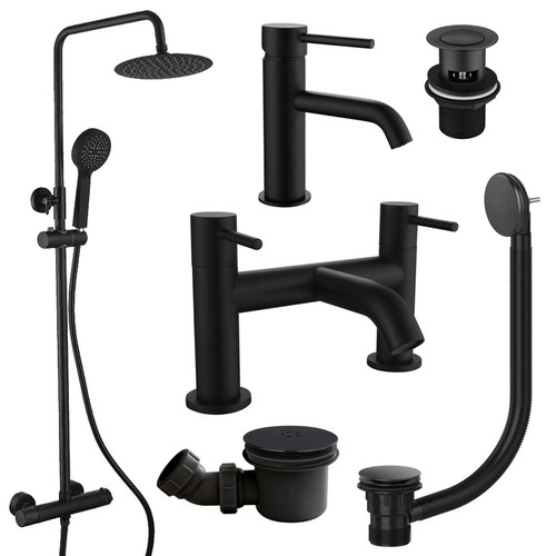 Matt black basin - basin, filler