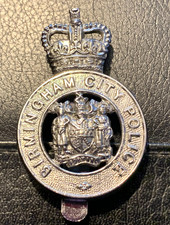 Obsolete Birmingham City Constabulary  Cap Badge Post 1953