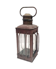 Vintage LANTERN Cabin Light Lamp Nautical Antique Ships Lantern (11)