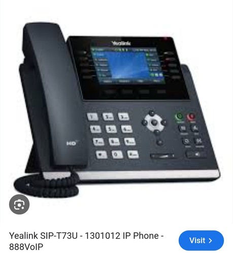 Yealink sip t73u - yealink, sip-t73u