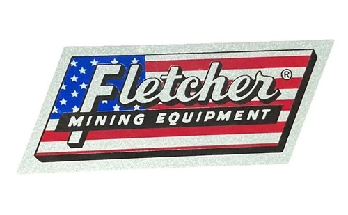 Fletcher coal mining sticker - fletcher,