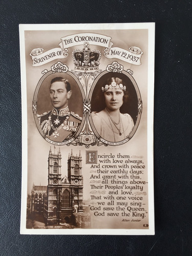 1937 coronation souvenir - gb,