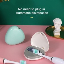 Portable UV Toothbrush Sanitizer with Rechargeable Case Keep Your -