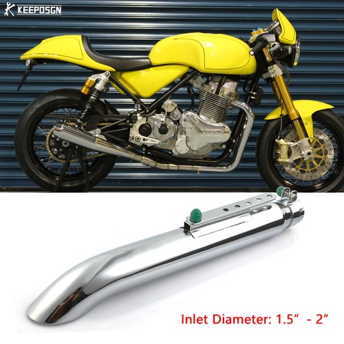Stainless exhaust muffler - stainless,