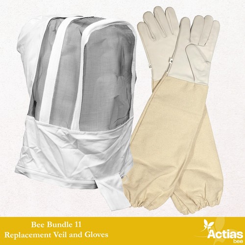 Beekeeping gloves detachable - gloves,