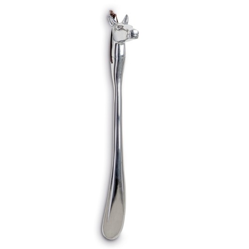 Long shoe horn - horn, horse