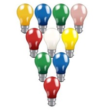 25watt GLS Colourglaze Lamp