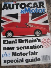 AUTOCAR MAGAZINE OCT 1989 MAZDA 323 1.8 GT FASTBACK VAUXHALL CAVALIER GSi MOTORF