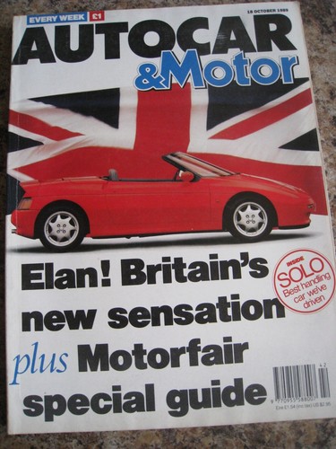 Autocar magazine oct 1989 - autocar,