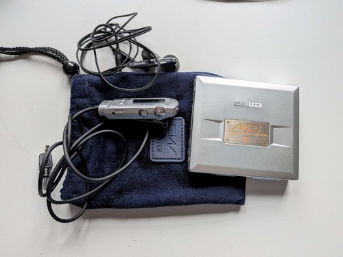 Aiwa hx30 portable minidisc - aiwa, am-hx30