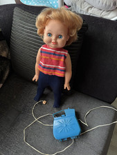 Vintage Tippy Tumbles With Control Not Working Hair And Face Good Condition