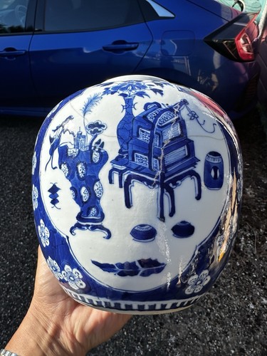 Chinese blue white - chinese, &