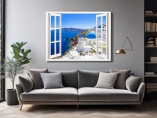 Canvas Picture Santorini