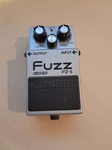 Boss fuzz effects guitar - boss, fz-5