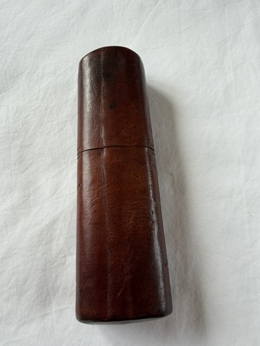 Leather bamboo cigar - leather,