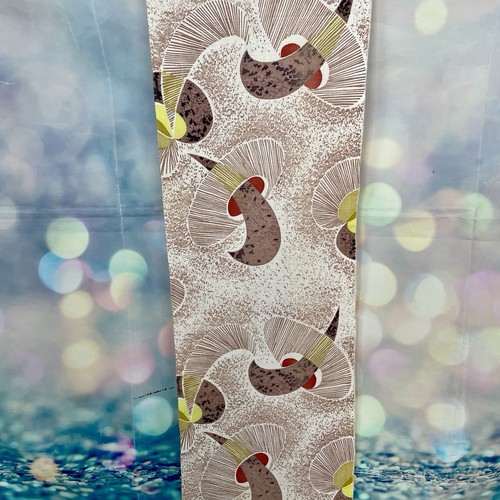 Vtg 50s atomic barkcloth - vtg,