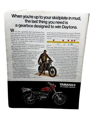 1971 yamaha enduro - yamaha,